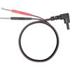 iStim 4 Cavi di Connessione 45" per TENS/EMS - Maschio Universale 2,35 mm Compatibile con Elettrodi Pigtail 2 mm, Accessori di Ricambio per Elettrostimolazione e Terapia Fisica