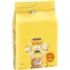 FRISKIES | Gatto | Crocchette complete per Gatti Adulti | Pollo e Verdure | Alimento Completo Ricco di Vitamine e Minerali | Borsa | 3 KG