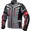 Spyke Giacca moto Tecnica Spyke Compass Dry Tecno Grigio Giallo Ro