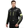 Spyke Giacca moto Tecnica Spyke Compass Dry Tecno Nero Giallo Fluo