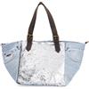 Le Corone Bags Borsa a spalla in jeans con paillettes
