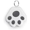 Generico GPS Pet Dog Smart Tracker, Mini Anti-Perso Impermeabile Bluetooth Gatto localizzatore Portafoglio Bagagli Chiave cercatore Senza Fili Accessori per collari Prevenzione della Perdita (Grigio)