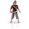 Rubie's Rubies - Costume da Pirata da 5 a 6 Anni, con Top, Pantaloni, Fascia e Cintura Rossa, Multicolore, per Carnevale, Natale, Compleanno, Feste e Feste