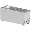 Ristosubito Bagnomaria per salse CLN 3 bacinelle GN 1/6 Modello CBMS316V Temp.°C. 40/95 Dim. cm L.20.8 P.55.5 H.25.5