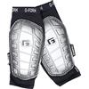 G-Form Pro-S Elite 2 CE Parastinchi da Calcio - Manicotti per Calcio e Parastinchi - Nero/Argento, Adulto Grande