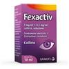 Sanofi Srl Fexactiv 3 Mg/Ml + 0,5 Mg/Ml Collirio, Soluzione 1 Flacone Ldpe Da 10 Ml