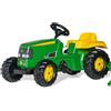 Rolly Toys 012190 - rollyKid John Deere (con rimorchio, sterzo a leva girevole