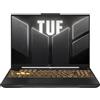 Asus TUF Gaming F16, Notebook con Monitor 16 FHD AG, 165Hz, Intel Core 13esima Gen i7-13650HX, RAM 16GB DDR5, SSD M2 512GB,NVIDIA GeForce RTX 4050 6GB, Win 11 Pro,Tastiera RGB