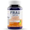 FRAU Vitamine e Minerali 180 Compresse da 1,4 g (6 Mesi), Integratore Alimentare con Vitamine, Minerali, Luteina, Rodiola, Tonico per Stanchezza Fisica e Mentale, Senza Glutine e Lattosio
