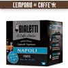 Bialetti 128 Capsule Alluminio Caffe d'Italia Bialetti Miscela Napoli Gusto Forte Intenso