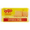Saiwa 8 Confezioni Oro Saiwa Biscotti 1 kg - Biscotti ai Cereali - Scorta Famiglia