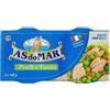 Asdomar 24 Confezioni Asdomar Tonno e Piselli 160 g X 2 pz