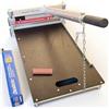 MantisTol MC-330 - Tagliapiatti e rivestimento laminato, 330 mm, con kit di installazione per legno di ingegneria e altro