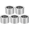 PATIKIL Distanziali Acciaio Inossidabile M8, 5Pz Rondelle Metallici Guarnizione Acciaio Inossidabile 8,2mm ID x 12mm OD x 8mm L Rotondo Distanziatori Kit Viti da 5/16 o M8