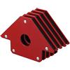 RIVERWELD 4 50LB/22.6KG Morsetti Supporto per saldatura magnetica, Posizionatore portaelettrodi per saldatura ad arco, Angolo di 45, 90, 135 gradi Magnete in metallo Accessori per saldatura 4pz