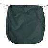 Classic Accessories Ravenna - Fodera per cuscino da esterni, impermeabile, 63 x 63 x 12,7 cm, quadrata, per mobili da giardino, colore: verde germano reale