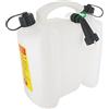 Green Star TECOMEC - Tanica 3L + 6L - Tanica in plastica a doppio uso con beccuccio, standard uno per il trasporto di materiali pericolosi
