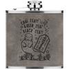 Gift Base Lamantino Tè 170ml pelle Sintetica Hip Flask Grigio Divertente Animale Mare Cute
