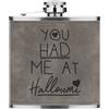 Gift Base You Had Me Presso Halloumi 170ml pelle Sintetica Hip Flask Grigio Divertente Amo