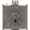 Gift Base Io Sono Un Avocadocorn 170ml pelle Sintetica Hip Flask Grigio Avocado Unicorno