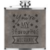 Gift Base You'Re My Favorito Meccanico Stars 170ml pelle Sintetica Hip Flask Grigio Funny