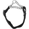 PBAHAUP Collare a semi-strozzo per cani, Collare Addestramento Semistrozzo per Cani Regolabile Anello di Metallo Nylon Imbottito Fibbia di Sicurezza, Choke Cane del Collare della Catena