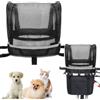 bangminda Coperchio di Protezione Cestino Bici Coperchio di Protezione per Cestino Anteriore Bicicletta Cestini per Animale Domestico Cani Pieghevole Staccabile per Cani Gatti Bici Cestino 29x24cm