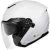 NENKI Casco Jet Moto Aperto Scooter ,Caschi Motorino Vintage ECE 22.06 Omologato Donna Uomo con Doppia Visiera Parasole