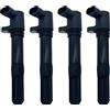 Amrxuts 4 bobine di accensione 46777288 55246099 504142675 adatte per Fiat 500 500C 500L BRAVO DOBLO DUCATO GRANDE PUNTO IDEA PANDA STILO TIPO per IVECO DAILY per LANCIA MUSA YPSILON per COMBO 0.9 1. 2 1. 4