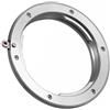 liyuxin66 Adattatore in ottone for LR-EOS for obiettivo For Leica R for fotocamera For Canon EOS EF Mount 60D T5i T6i