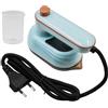 WANGCL Vapore portatile Macchina da stiro a mano Compatto Vapore Appeso per Casa 30s Riscaldamento Rapido Mini Ferro da stiro a Vapore Azzurro