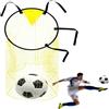 MEZOKUCEL Obiettivo di calcio - Rete di destinazione da, accessori per porta da calcio con telaio, rete per allenamento, rete target, focus per focalizzazione, miglioramento della