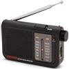 Aiwa RS-55/BK Black Radio FM AM Portatile Altoparlante Cuffie Stereo Batterie 2x AA