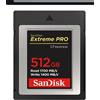SanDisk Extreme PRO CFexpress Card Type B, 512GB, 1700MB/s