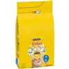 FRISKIES | Gatto | Crocchette complete per Gatti Adulti | Salmone e Verdure | Alimento Completo Ricco di Vitamine e Minerali | Borsa | 1,5 KG