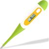 Easy@Home Termometro Digitale Easy@Home Termometro Febbre Digitale, Rettale o Ascellare per Misurare la Temperatura del Corpo, Per neonato, Bambini e Adulti (Verde)
