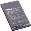 vhbw batteria sostituisce Wiko 5030, 3702 per smartphone cellulare (1800mAh, 3,7V, Li-Ion)