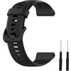 INF Bracciale compatibile con Garmin Forerunner 945/935/Fenix 5, cinturino in silicone, cinturino di ricambio per larghezza 22 mm, cinturino sportivo morbido e resistente