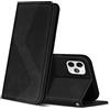 ZONNAVI Cover per iPhone 11 PRO Max, Flip Custodia Pelle PU con [Slot Cart] [Supporto Stand] [Magnetica], Cover a Libro Portafoglio per iPhone 11 PRO Max (Nero)