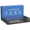 YuanLey 18 Porte 2,5G Switch Ethernet Umanaged, 16 Port 2,5G Base-T, 2 Port 10G SFP, Compatibile 100/1000M, Metallo Senza Ventola, Switch di Rete YuanLey 2,5Gbe da Montaggio a Rack per AP Wireless, NAS, PC