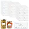 Leikedun 300 Pezzi Etichette Congelatore 30 x 60 mm Etichette Adesive Rimovibili Congelatore Etichette per Contenitori Alimenti, Facili da Rimuovere e Senza Residui