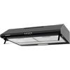 Corbero Corberó - Cappa aspirante convenzionale | 60 cm | SELATI640B | Portata 400 m3/h | 191,5 W | 3 velocità | 2 filtri in alluminio | Filtro al carbone | Efficienza energetica D, nero
