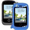PTHTECHUS Smartphone Bambini, Telefoni e cellulari bambini Giocattoli Musicale ELETTRONICI EDUCATIVI,Black