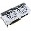 ASUS VGA GEFORCE RTX 4070, DUAL-RTX4070-O12G-WHITE, 12 GB GDDR6X, 3DP/HDMI, BIANCA, 90YV0IZ4-M0NA00, DLSS 3