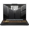 ASUS TUF Gaming FX607JV-QT115W Intel® Core™ i7 i7-13650HX Computer portatile 40,6 cm (16") Quad HD+ 16 GB DDR5-SDRAM 1 TB SSD NVIDIA GeForce RTX 4060 Wi-Fi 6 (802.11ax) Windows 11 Home Grigio