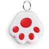 Generico GPS Pet Dog Smart Tracker, Mini Anti-Perso Impermeabile Bluetooth Gatto localizzatore Portafoglio Bagagli Chiave cercatore Senza Fili Accessori per collari Prevenzione della Perdita (Rosso)