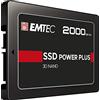 Emtec Disque SSD X150 Power Plus 2To (2000Go) - S-ATA 2,5