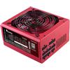 Mars Gaming MPVU750M, Alimentatore ATX 750W Full Modulare, 10 Anni di Garanzia, 80Plus Silver +87% Efficienza, Ventola FDB da 140mm con Tecnologia AI-RPM, Condensatori Giapponesi da 105°, Rosso