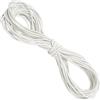 AERZETIX - C67774 - Cordone elastico rotondo 9.5 metri - diametro 2.5mm - colore bianco