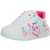 Skechers Street Girls, Sneaker, White Synthetic/Trim, 31 EU